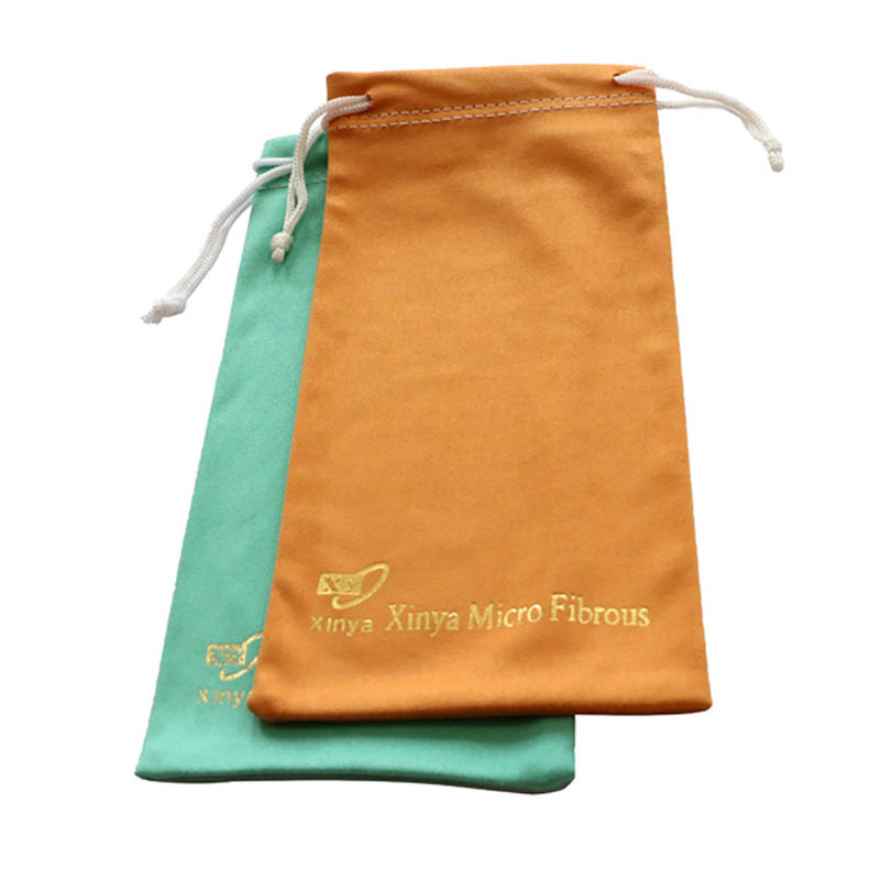 กระเป๋าไมโครไฟเบอร์ 160-230gsm สีที่กําหนดเอง สําหรับการบรรจุต่าง ๆ
